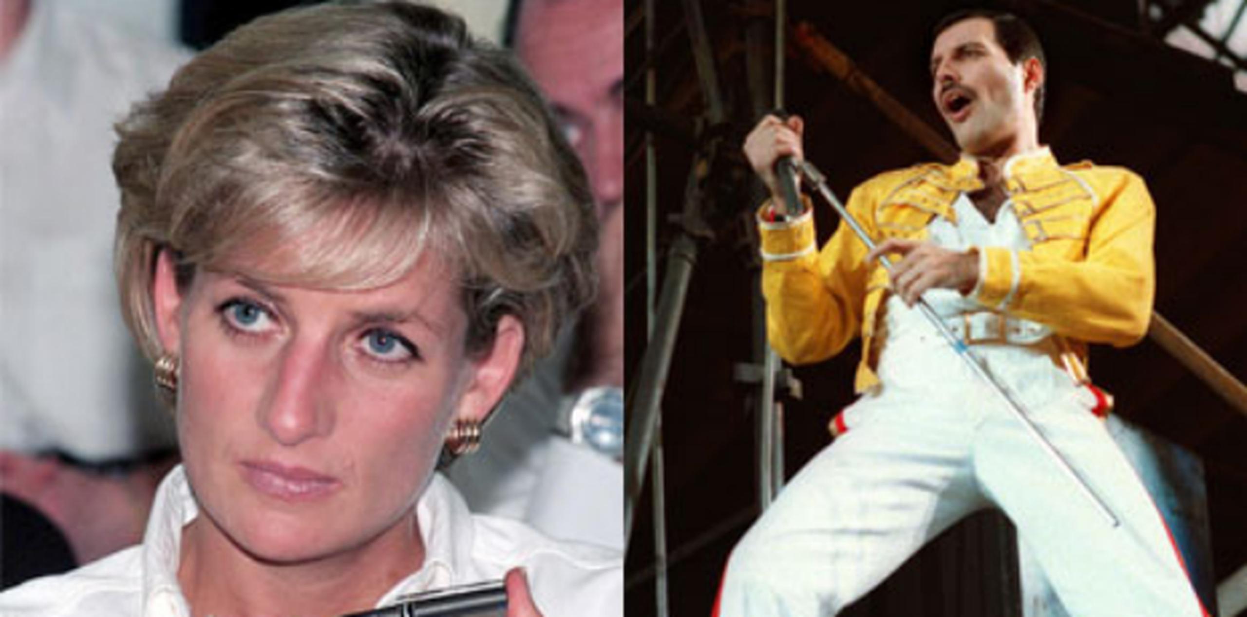 Lady Di se vistió de hombre para entrar a bar gay con Freddie Mercury