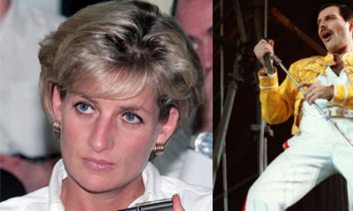 Lady Di se vistió de hombre para entrar a bar gay con Freddie Mercury