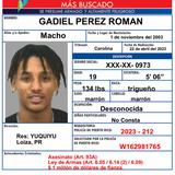 Solicitan ayuda de la ciudadanía para la captura de “Macho”, buscado por asesinato en Loíza 