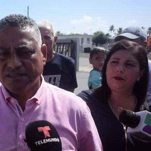 Alcalde interino de Humacao acude a votar junto a la hija de Marcelo Trujillo