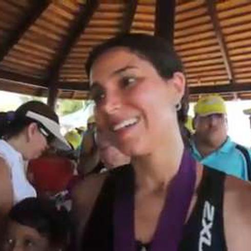 Roselyn Sánchez culmina con éxito su triatlón benéfico