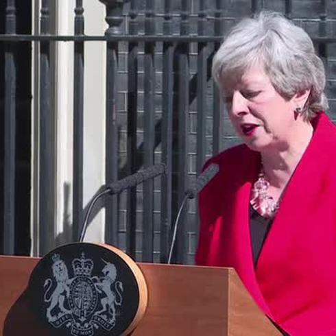 Renuncia la primera ministra británica Theresa May