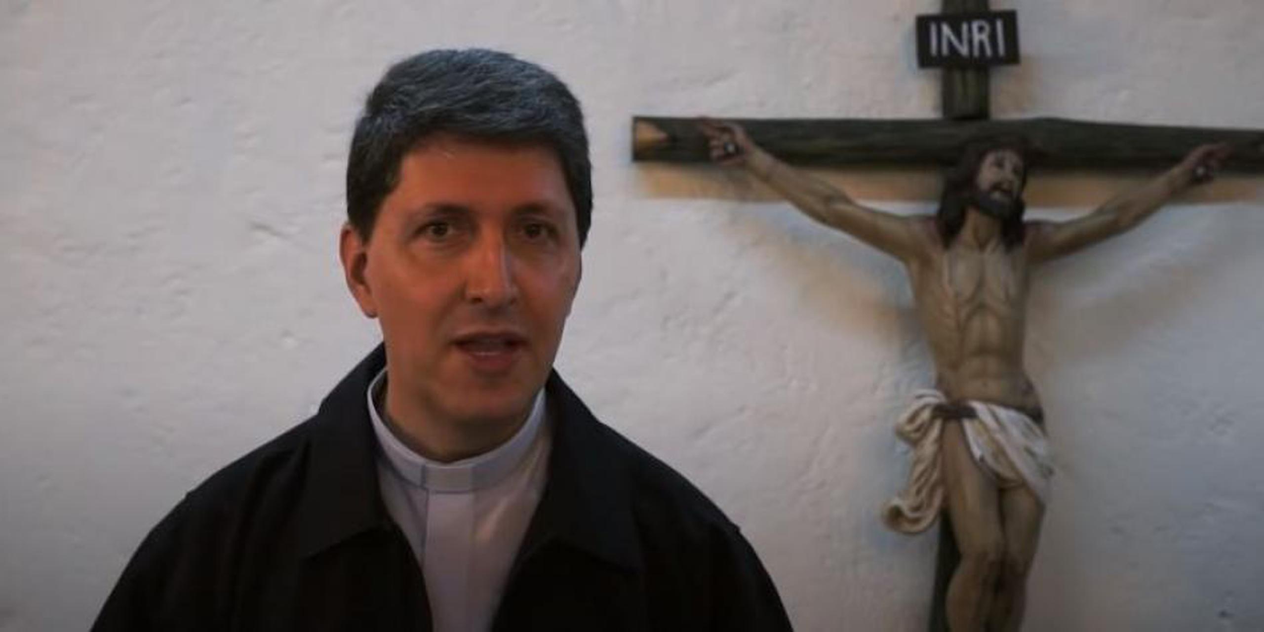 El sacerdote colombiano Carlos Arturo Yepes
