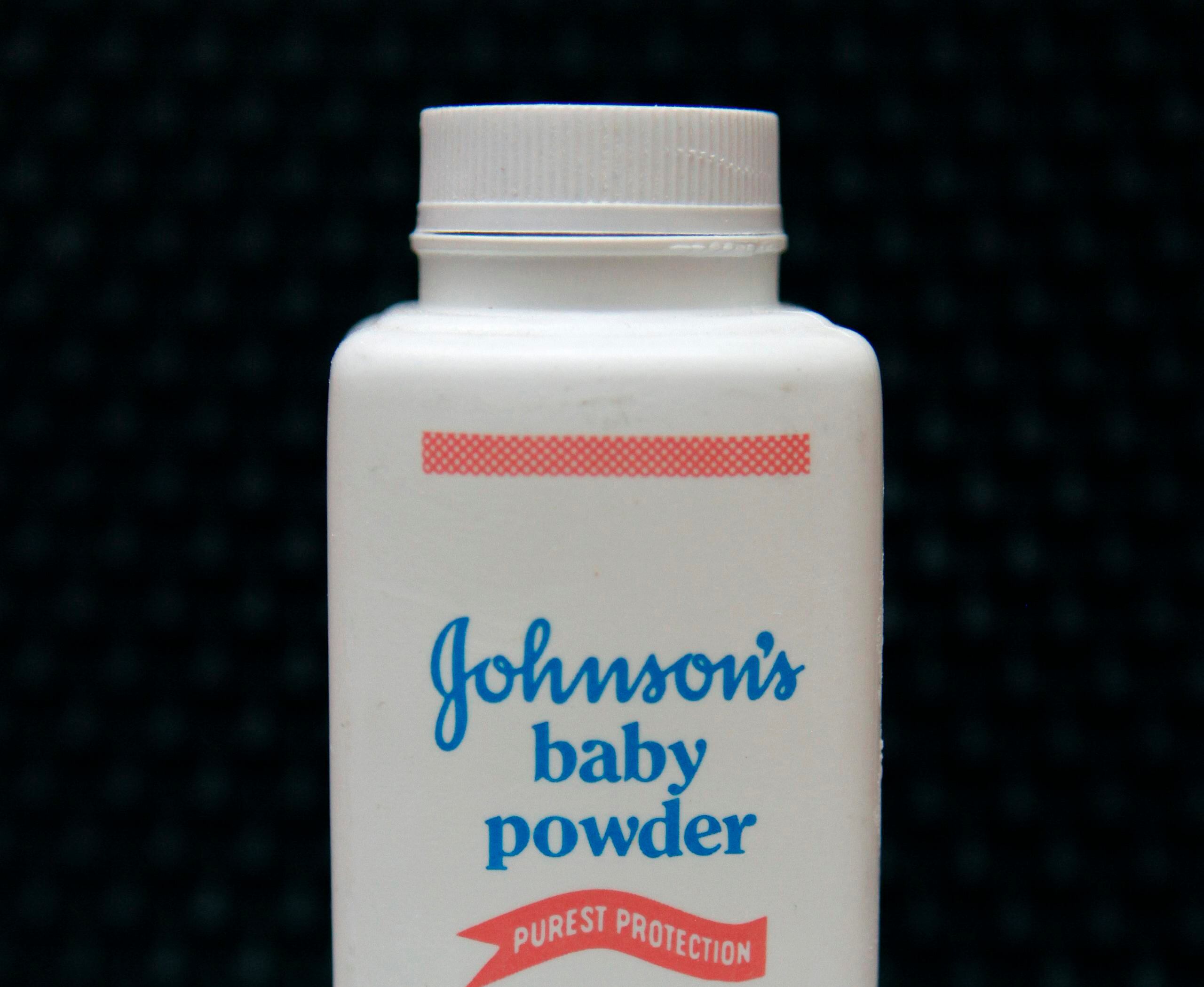 Pote de talco para bebé de Johnson & Johnson