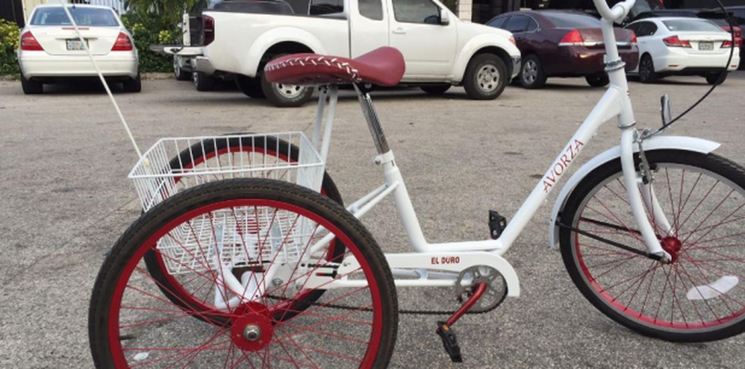 Gastó unos 1,000 dólares en la personalización de la bicicleta. (AP)