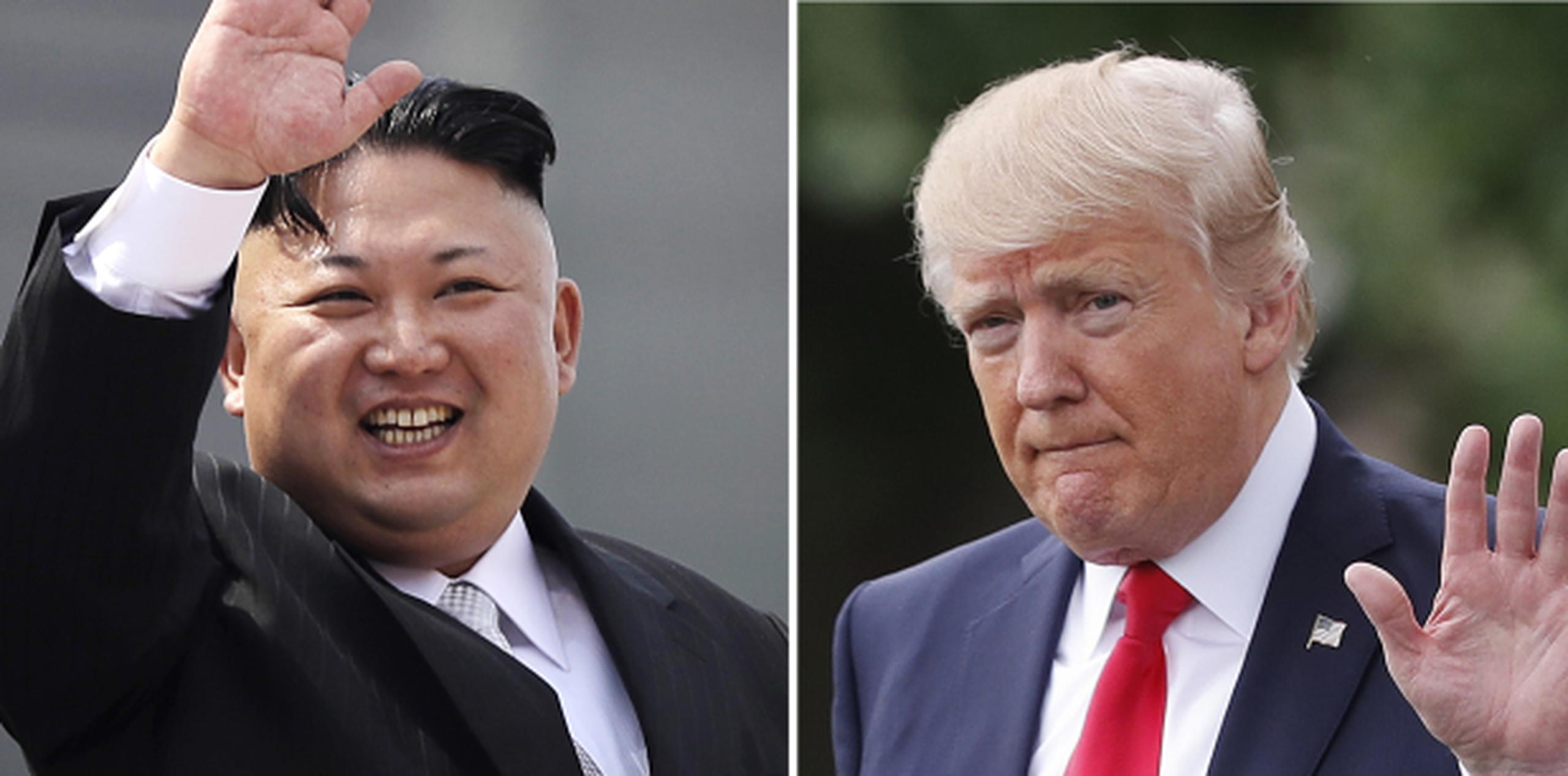 Recientemente, el presidente estadounidense, Donald Trump, amenazó con desplegar “fuego y furia” contra el país que lidera Kim Jong-un si continuaba con sus amenazas. (Archivo)