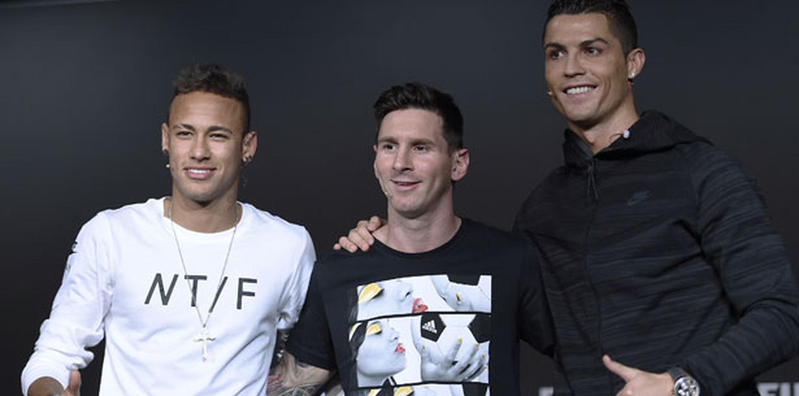 Messi superó en la votación a Cristiano Ronaldo y a Neymar. (Valeriano Di Domenico/Prensa Asociada)