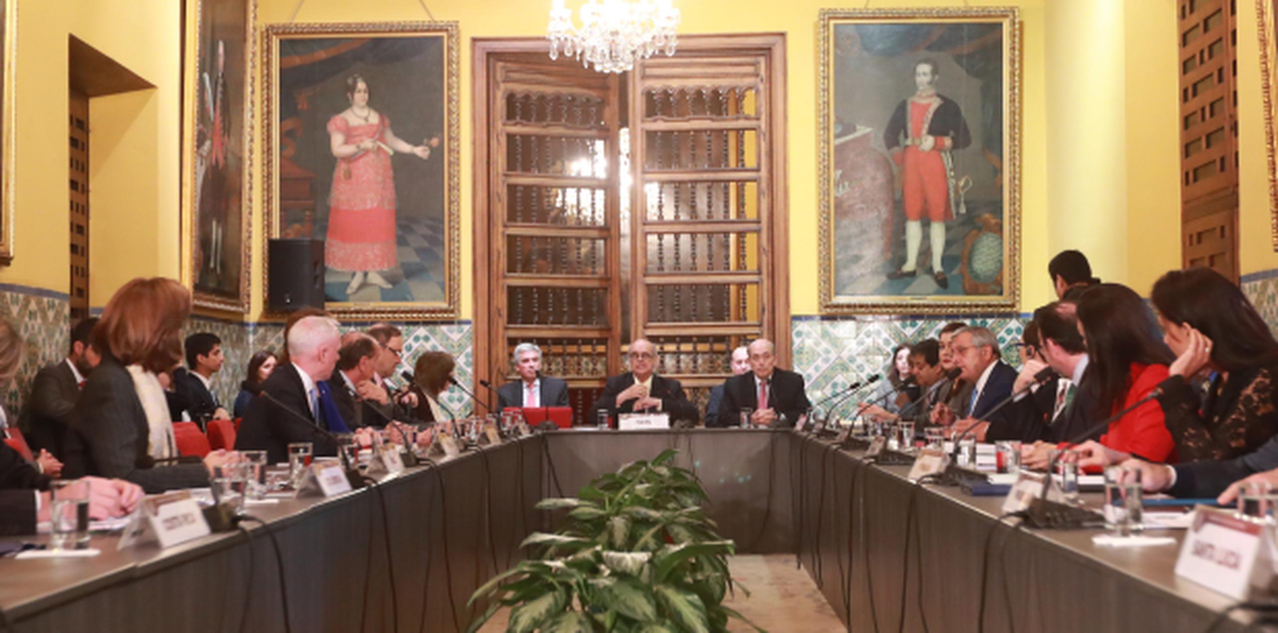 Los cancilleres y representantes de una docena de países americanos se dieron cita en Lima, Perú. (GDA/JUAN PONCE VALENZUELA)
