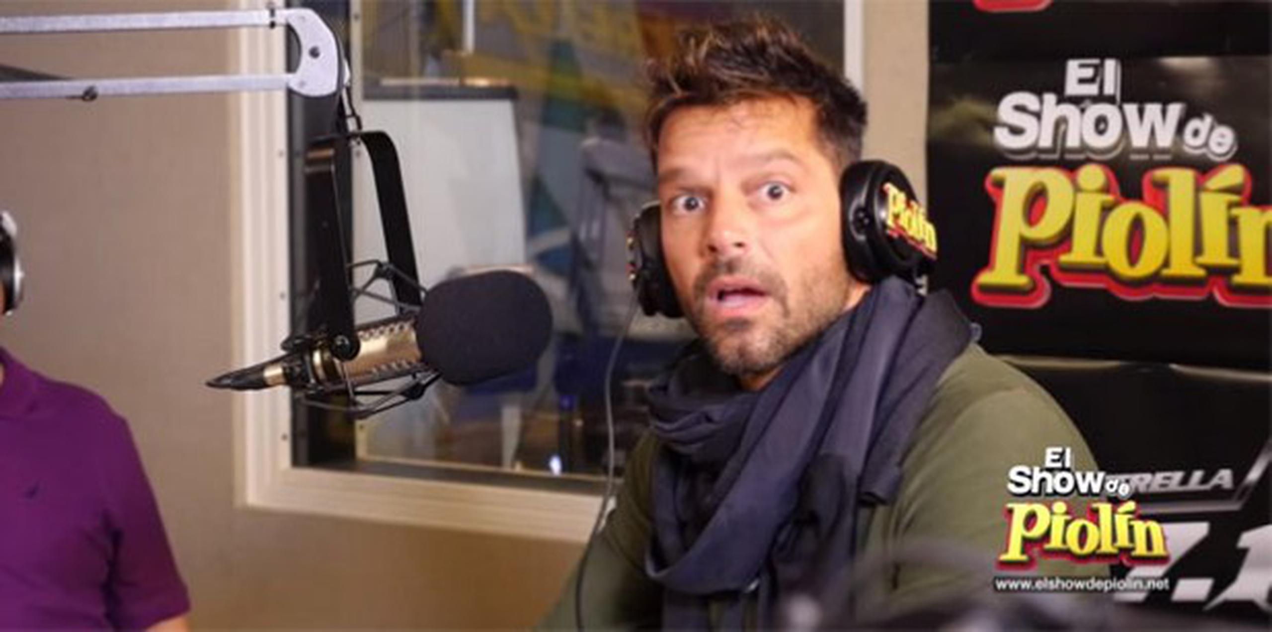 Ricky Martin no podía creer lo que le decía Angélica Vale. (Youtube)