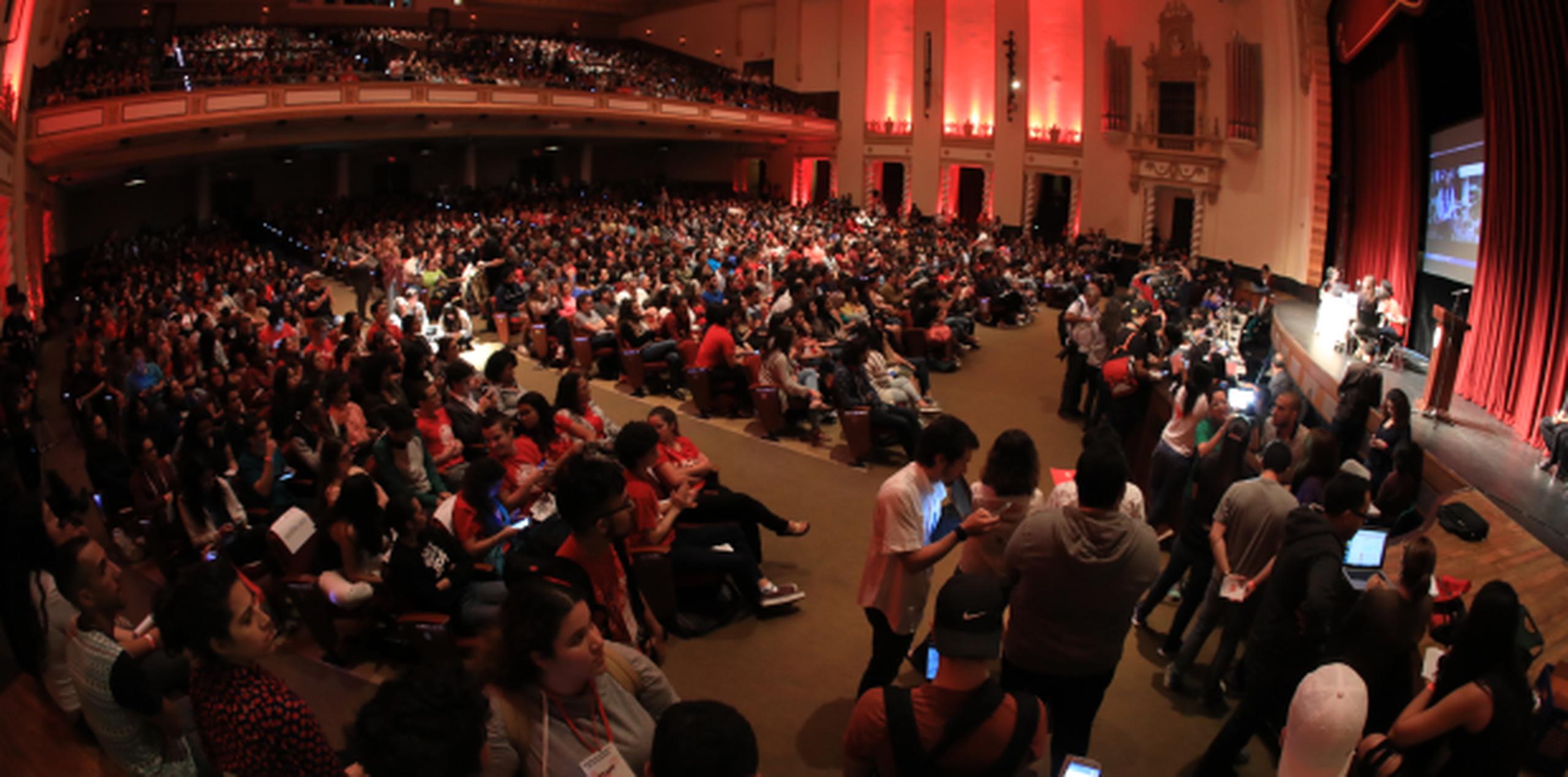Había más de 3,700 estudiantes participando. Se necesitaba un quorum de 1,624. (xavier.araujo@gfrmedia.com)