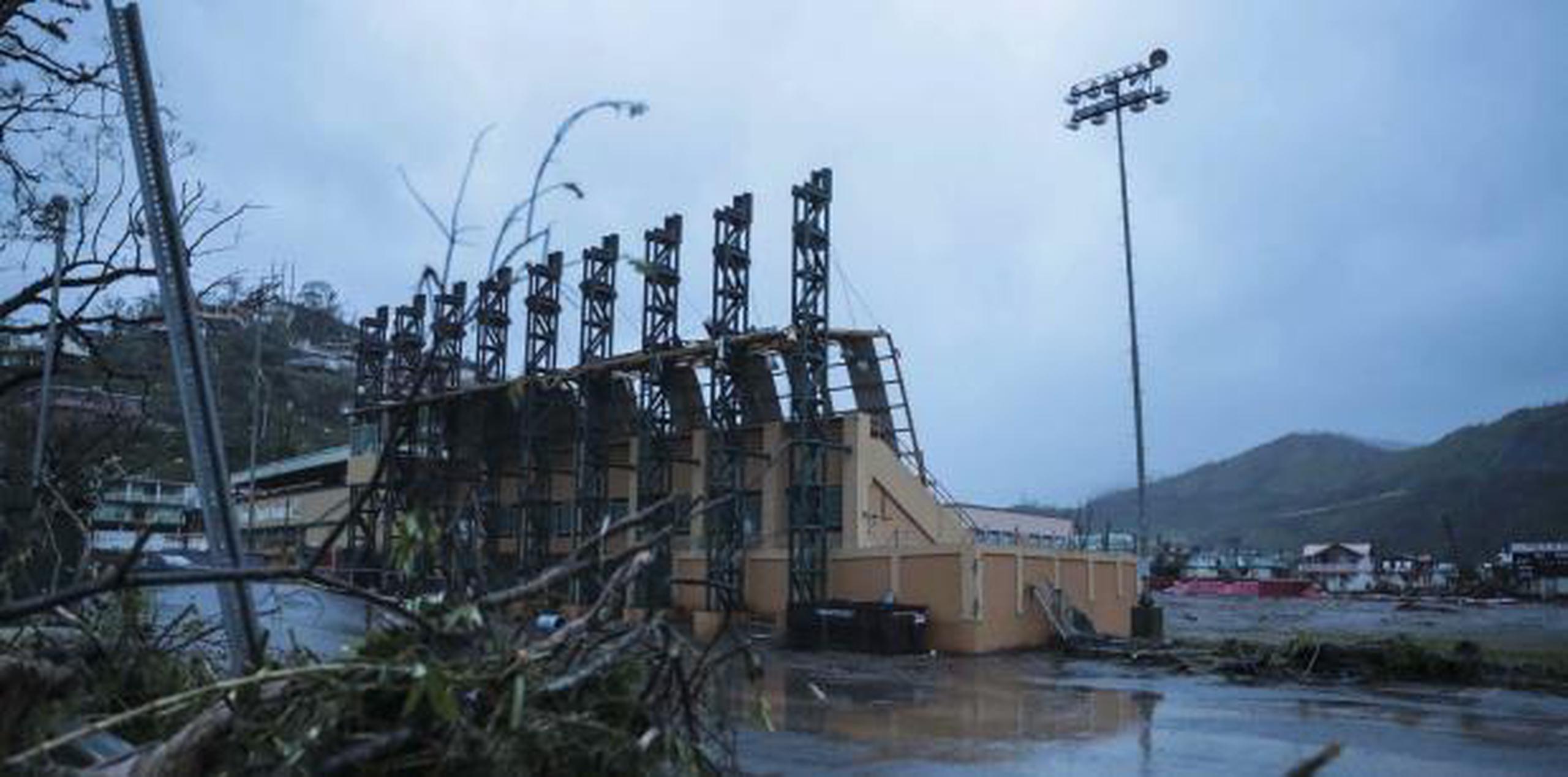 El huracán María destruyó muchas instalaciones deportivas. (Archivo)