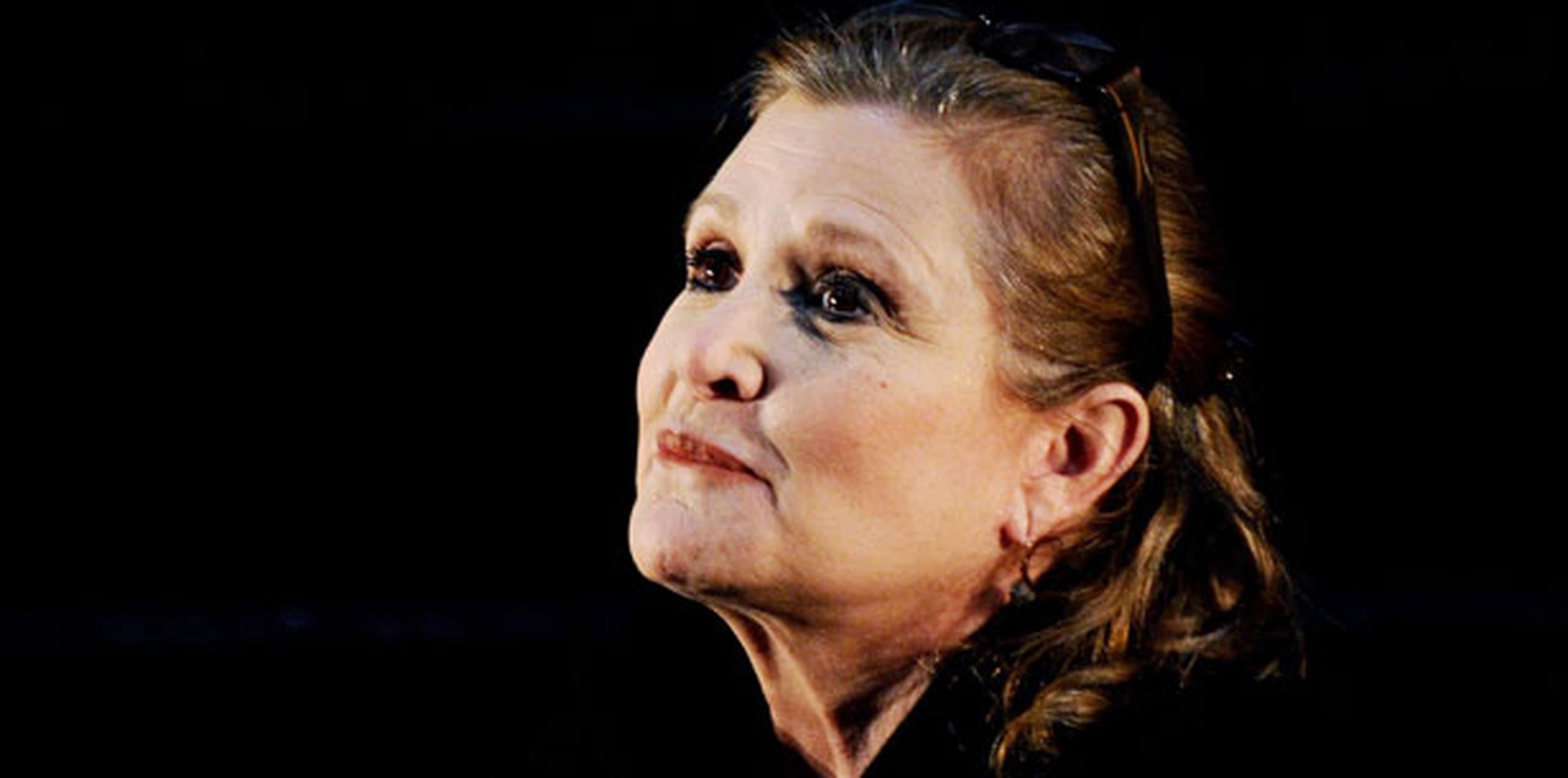 "Tristemente, Carrie no estará en el episodio IX (sin título aún). Veremos un montón de Carrie en el episodio VIII ("Star Wars: The Last Jedi") y eso es estupendo", dijo la presidenta de Lucasfilm, Kathleen Kennedy. (Archivo)