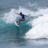 "Súper contenta, pude encontrar esa ola al final": Havanna Cabrero celebra su pase a segunda ronda en el Mundial de Surfing