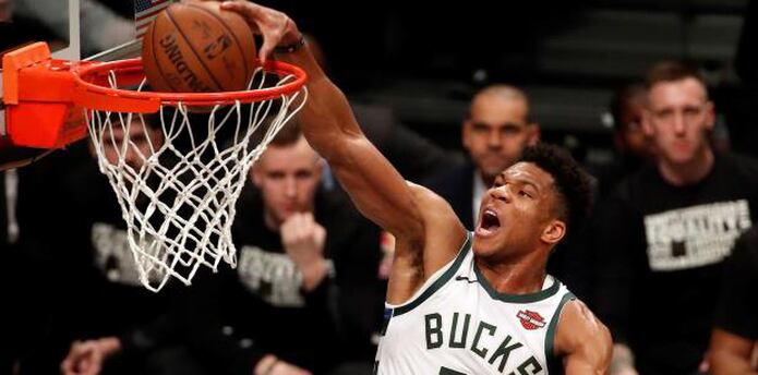 Antetokounmpo guía remontada de Bucks ante Pacers ...