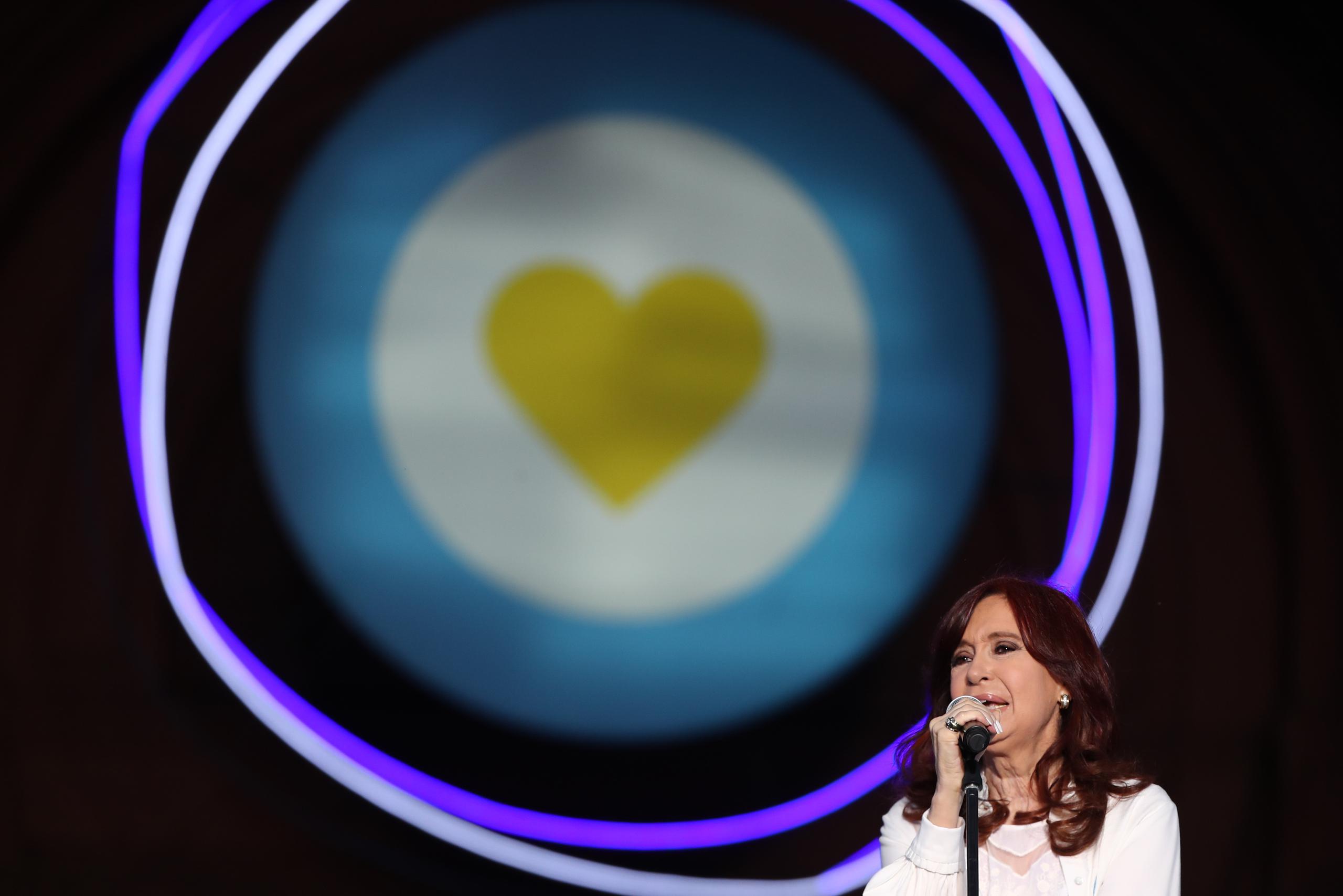 La vicepresidenta de Argentina, Cristina Fernández de Kirchner. (EFE/ Juan Ignacio Roncoroni)