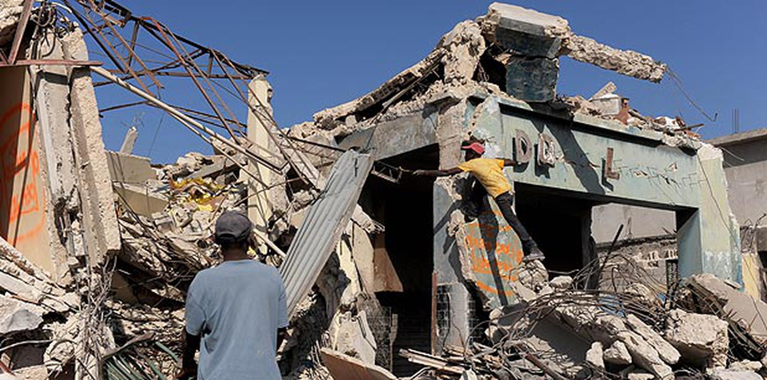 El terremoto de Haití, que causó la muerte a cerca de 300,000 personas, ocurrió el 12 de enero de 2010 con una magnitud de 7.0. (Archivo)