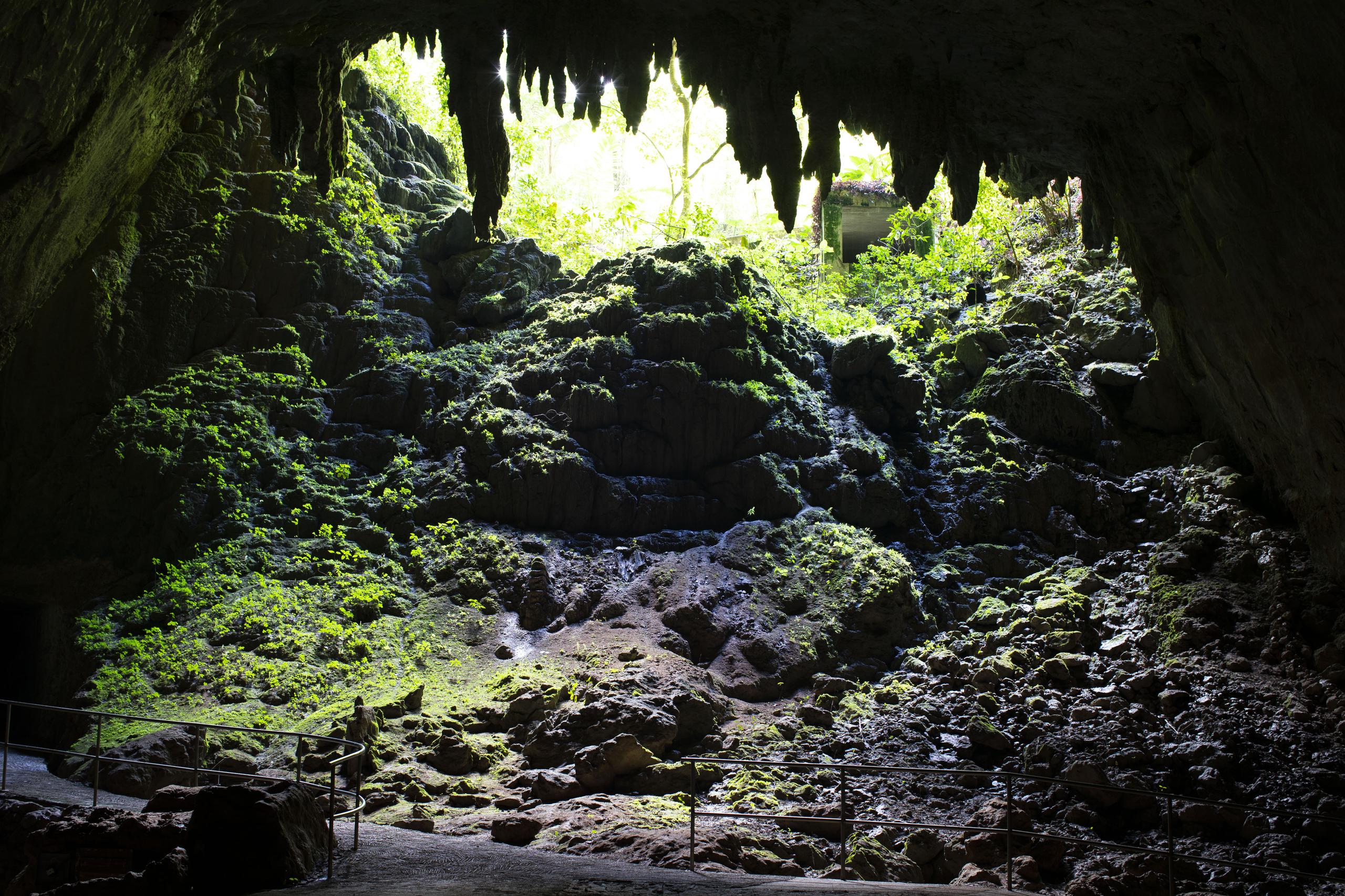 La cueva Clara de Empalme.