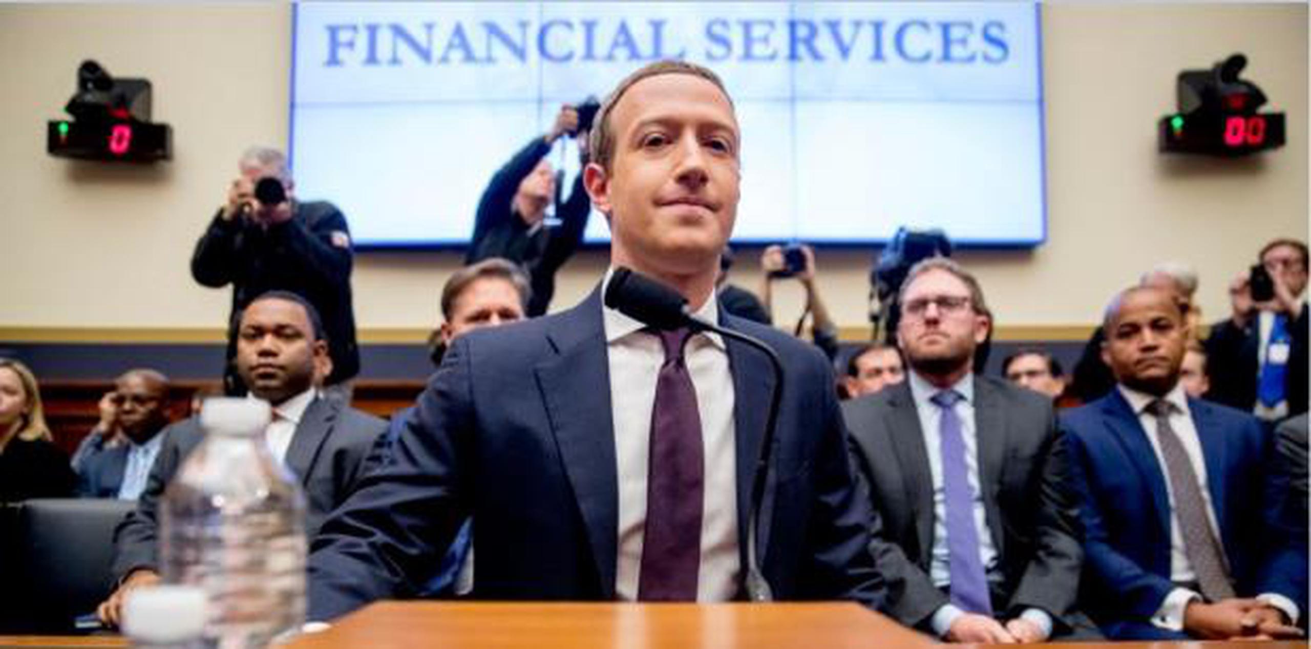 El CEO de Facebook ya declaró ante el Congreso en abril de 2018. (AP)