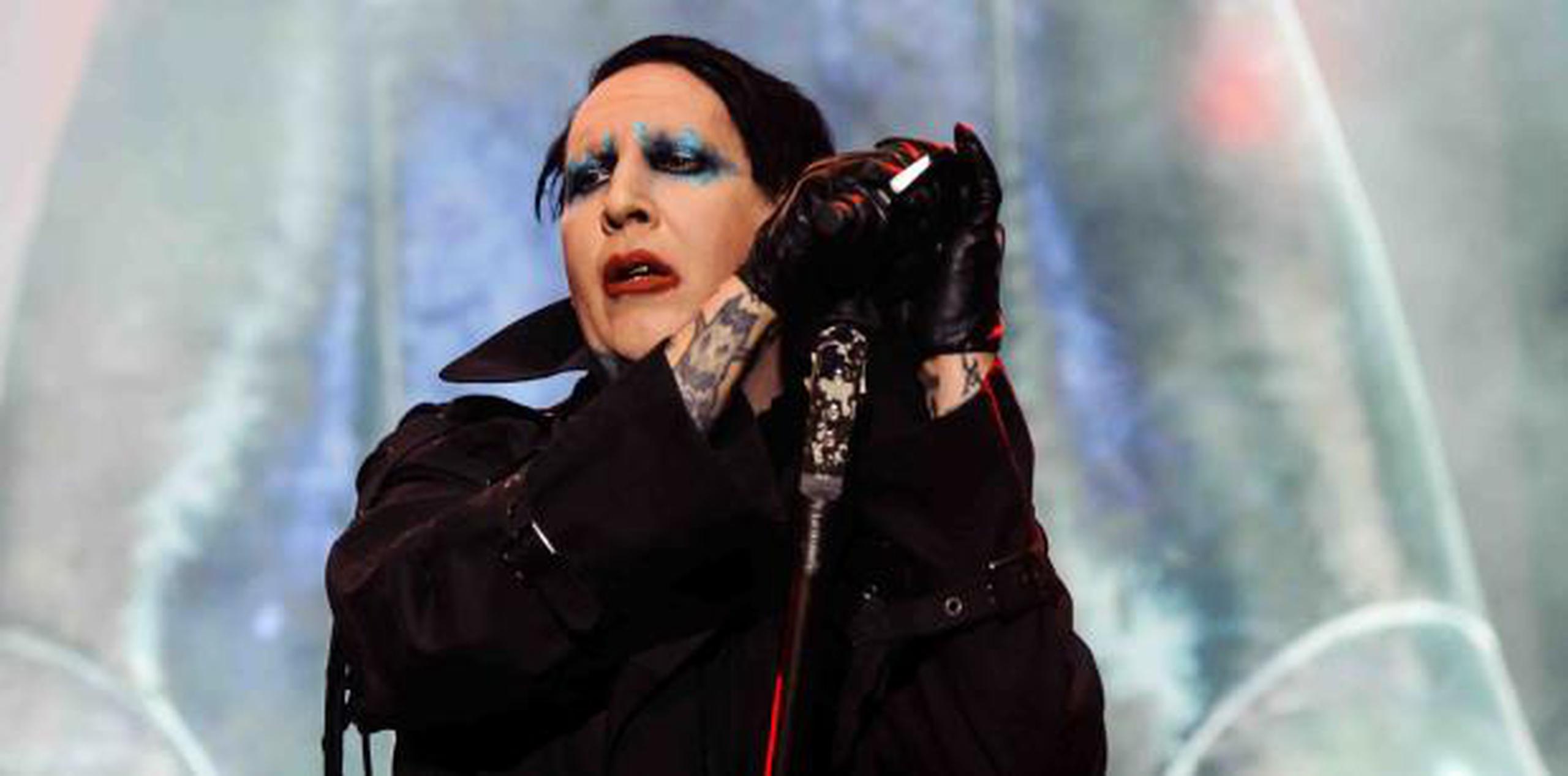 Marilyn Manson tiene 49 años. (Shutterstock)