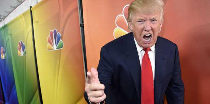 La cadena NBC también anunció hoy el fin de su relación comercial con Trump. (Archivo)