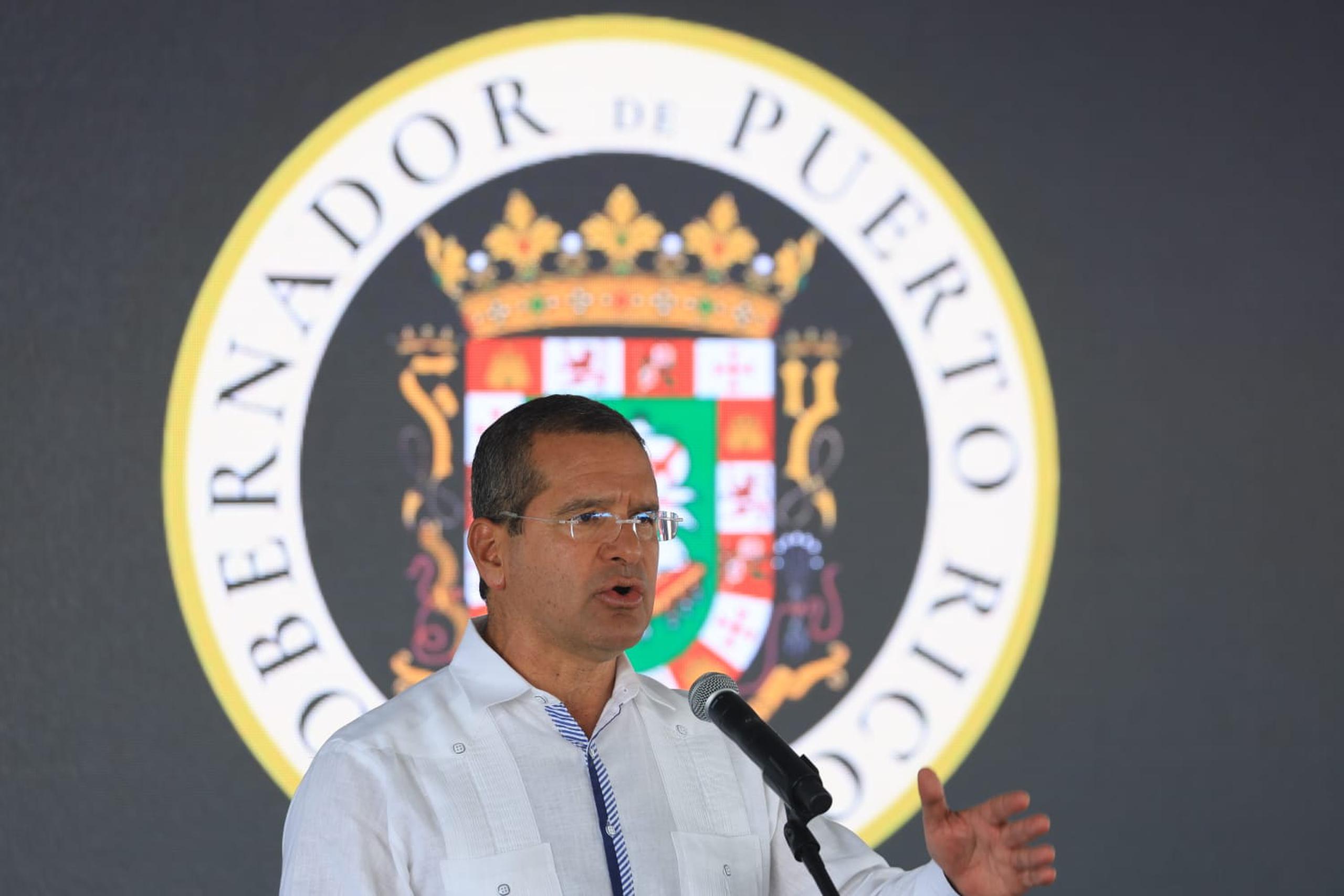 El gobernador Pedro Pierluisi.