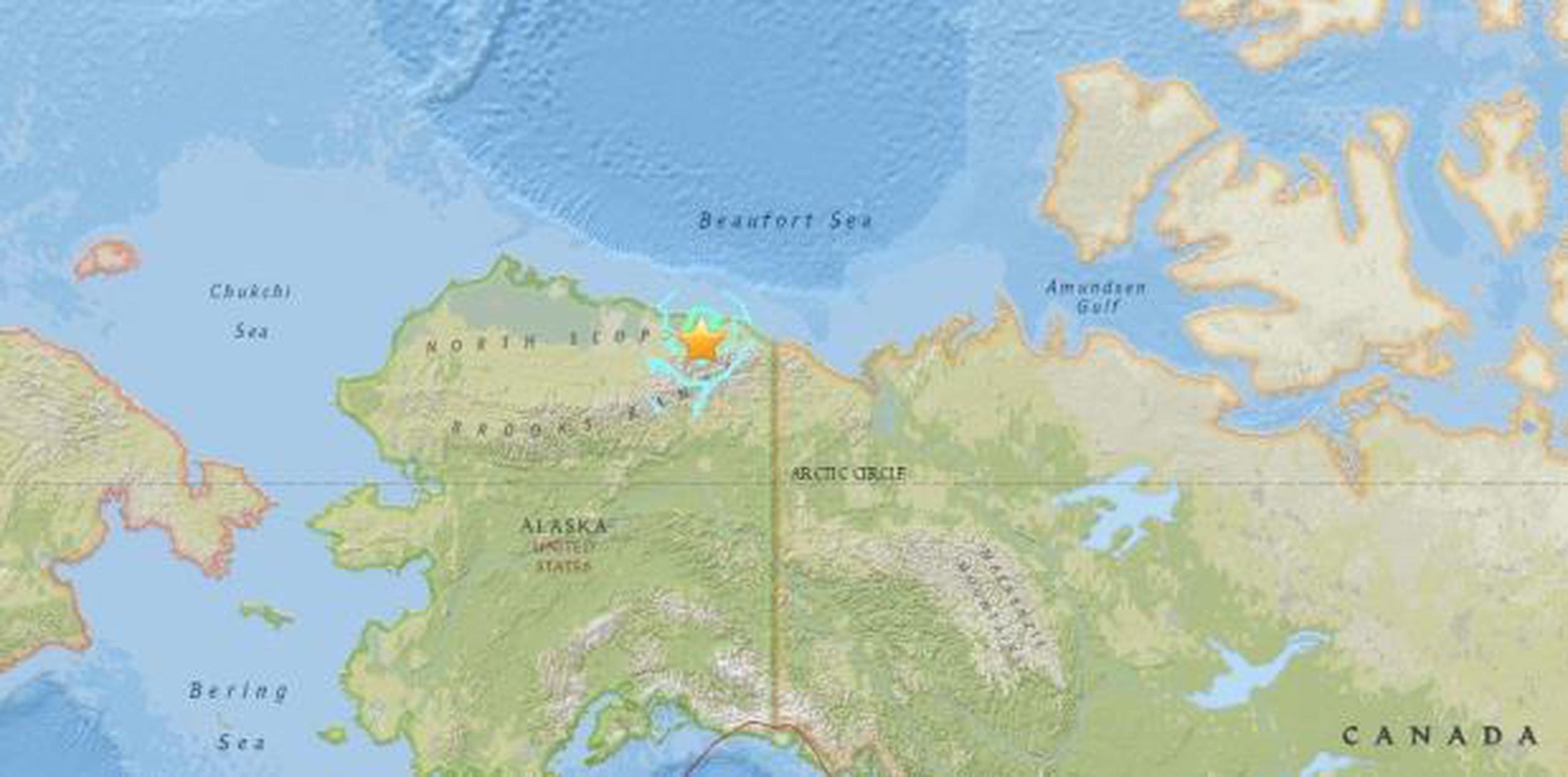 En enero, un terremoto en el fondo marino causó pánico en Alaska cuando las autoridades emitieron un alerta sobre la posibilidad de un tsunami. (USGS)