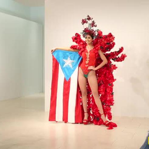 El flamboyán será el traje típico de Miss Universe Puerto Rico