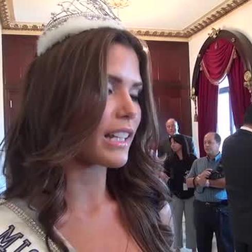 Decidida Gabriela Berríos a traer la corona de Miss Universe a Puerto Rico