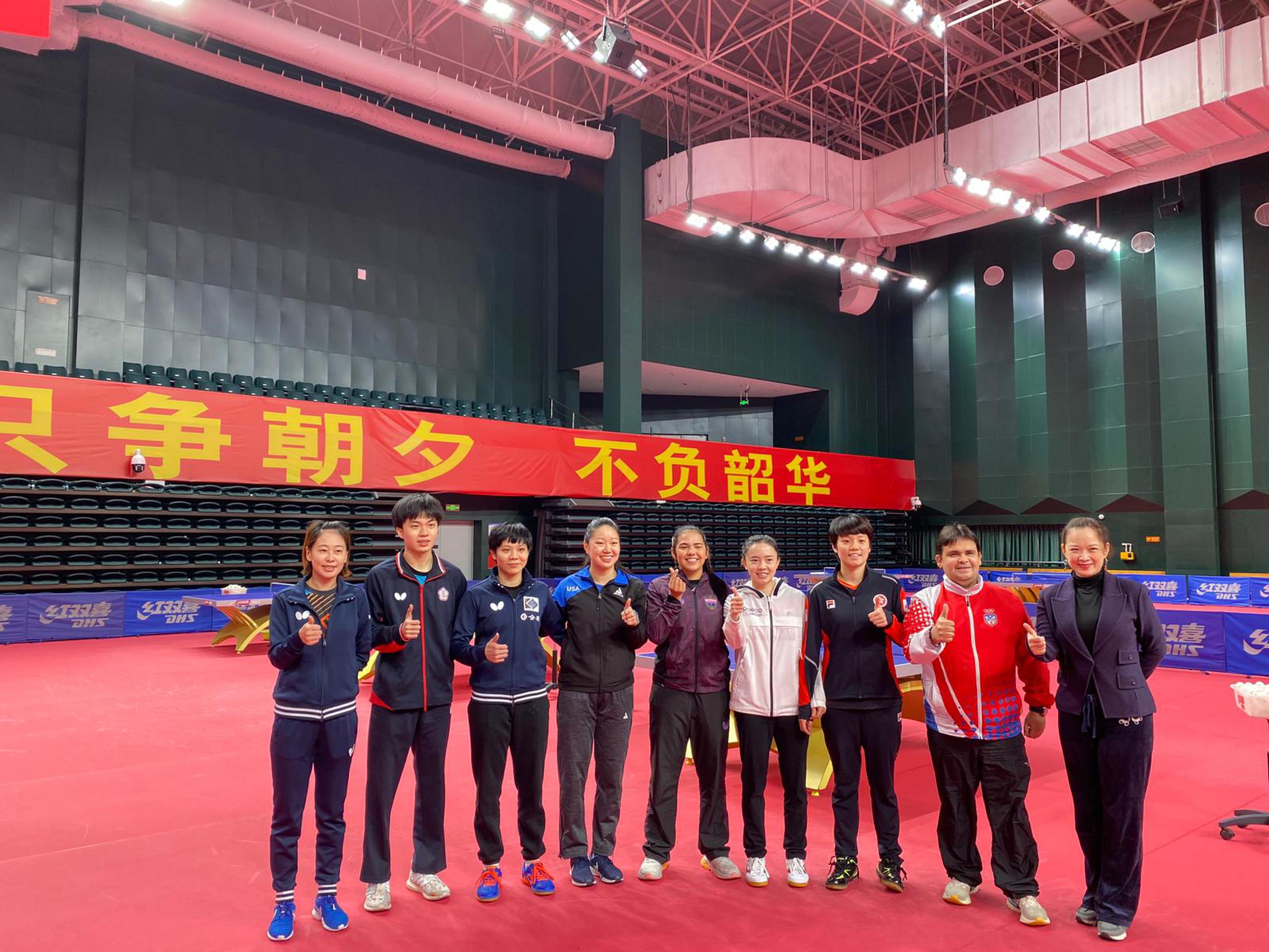 Tras la  participación en tres importantes torneos de la ITTF para el cierre de temporada 2020 en noviembre, Adriana, su padre Bladimir Díaz y su hermana Melanie permanecieron en China entrenando con la selección de ese país.