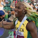 Copo jamaiquino y récord en los 100 metros plano femeninos