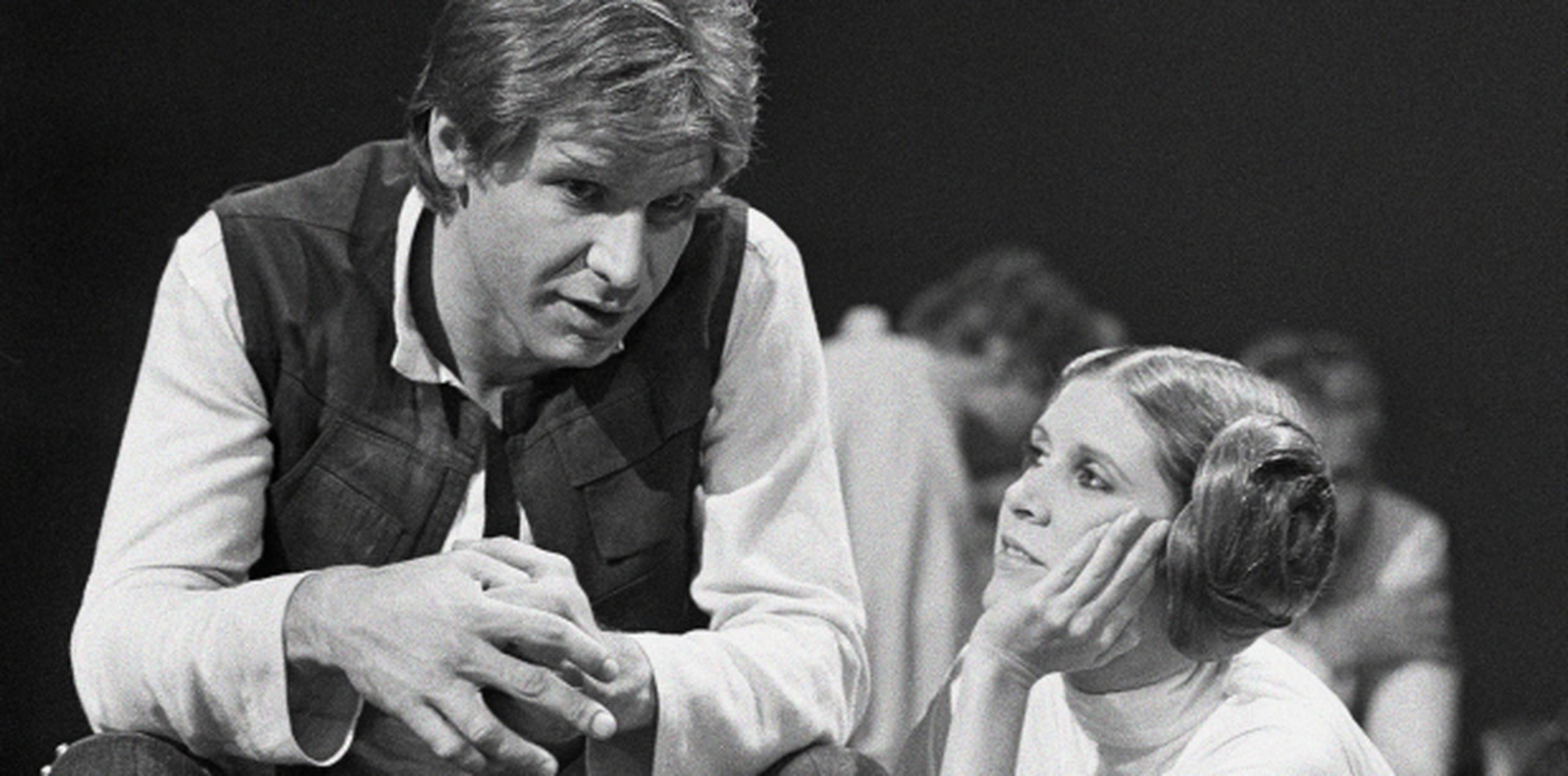 Las palabras de Harrison Ford se dan tan solo unos meses después de que Carrie Fisher haya revelado en su más reciente libro que "mantuvo un affaire" con el actor que dio vida a Han Solo. (Prensa Asociada)