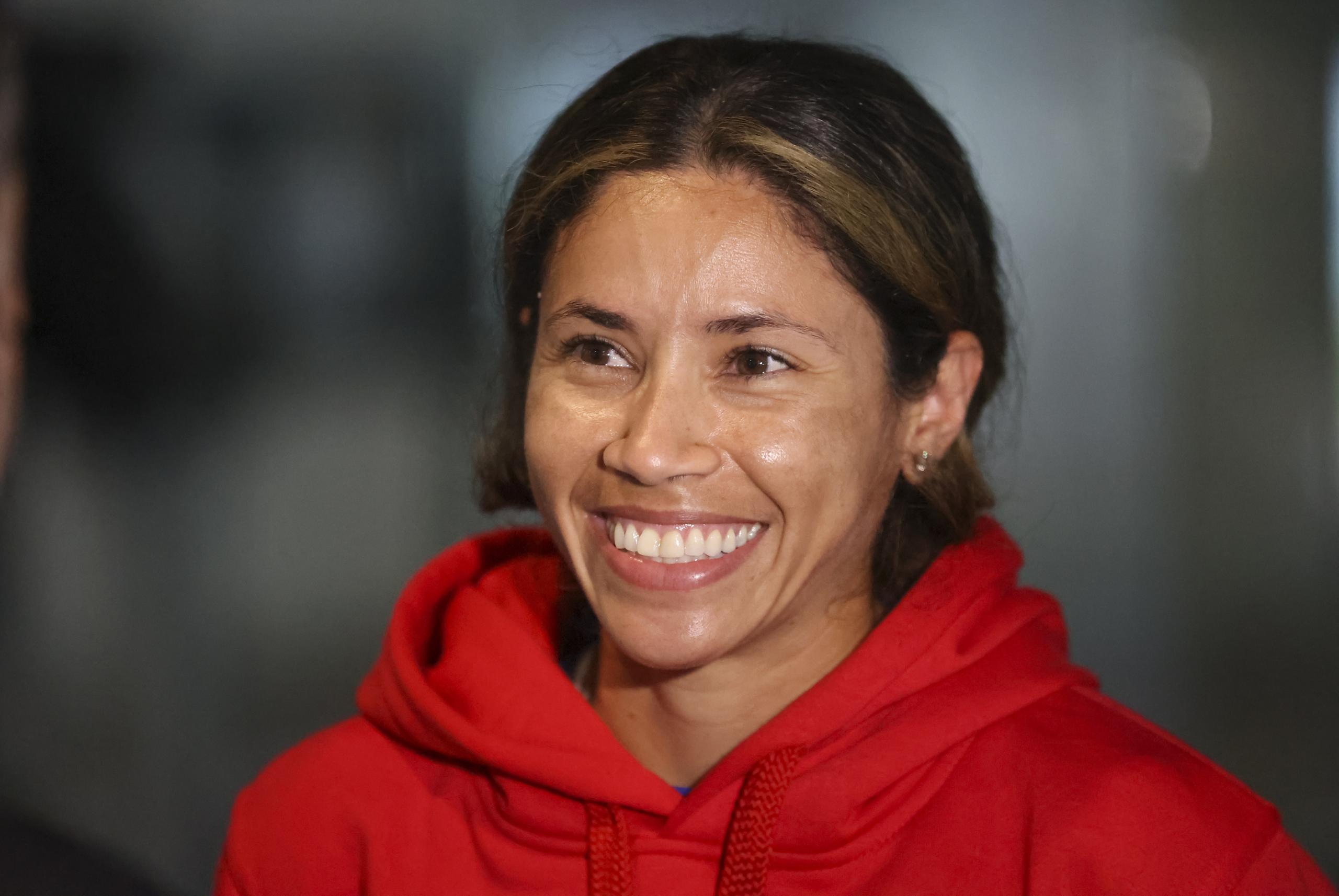 Beverly Ramos se quedó el domingo a 44 centésimas de un segundo de igualar su marca personal en la distancia del maratón.
