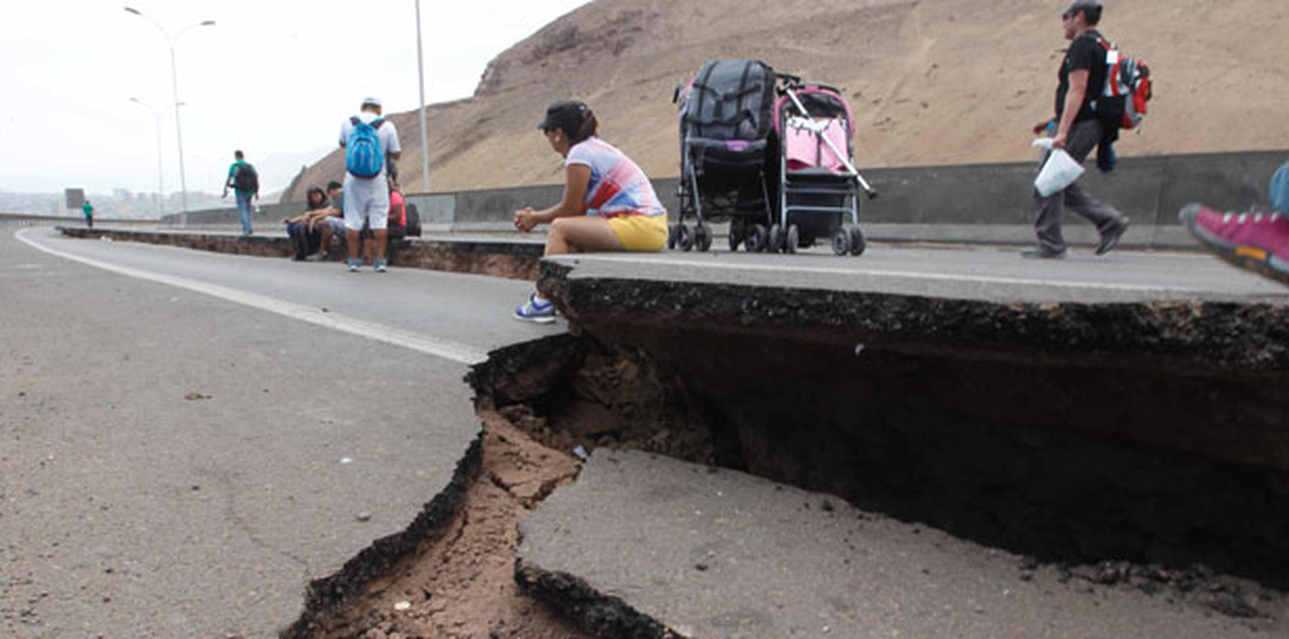 Un terremoto de magnitud 8.2 afectó el martes a Arica e Iquique, al norte de Chile. (El Mercurio/GDA)