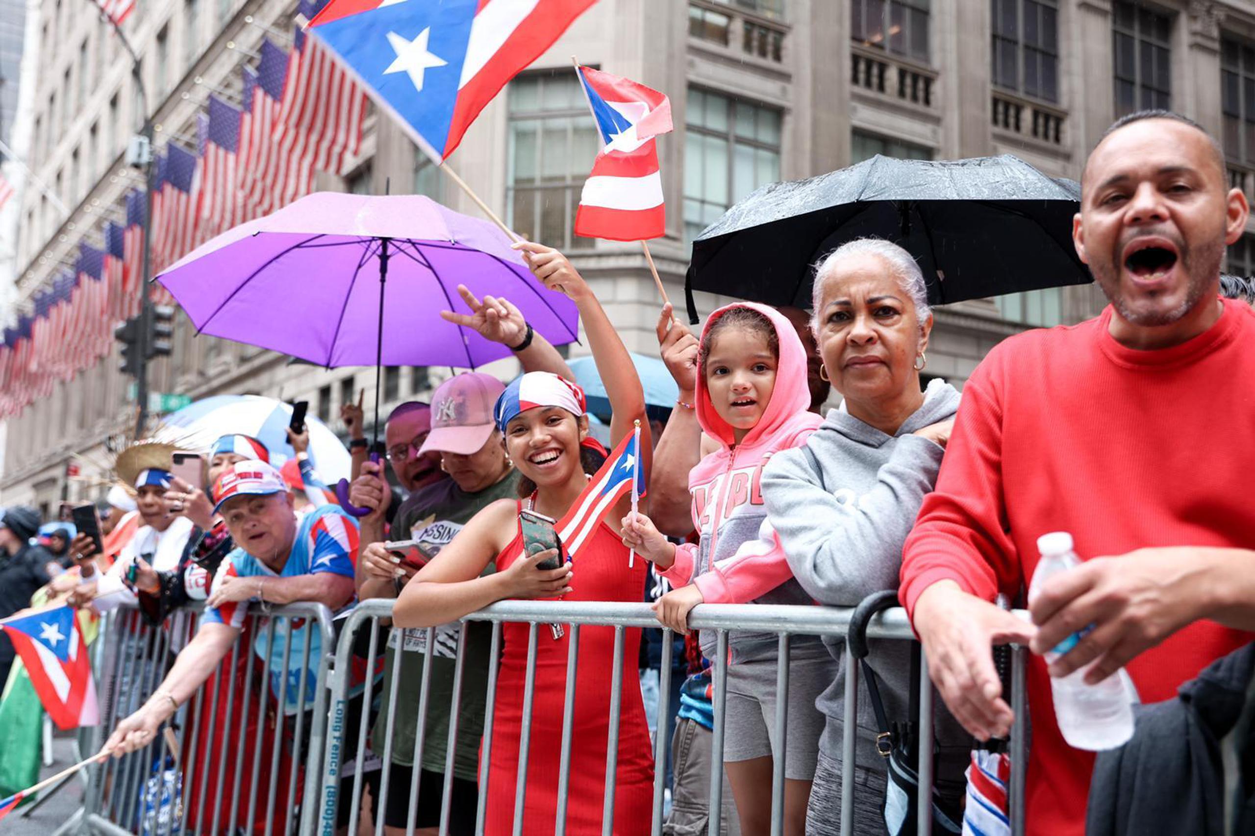 Desfile Puertorriqueño en Nueva York, el 12 de junio de 2022.