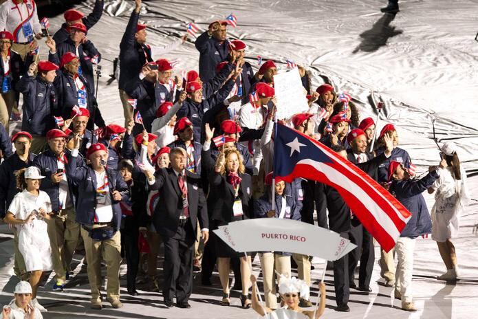 Puerto Rico marchó con más de 250 personas –entre atletas, entrenadores y delegados- y fue una de las delegaciones más numerosas en el desfile. (tonito.zayas@gfrmedia.com)