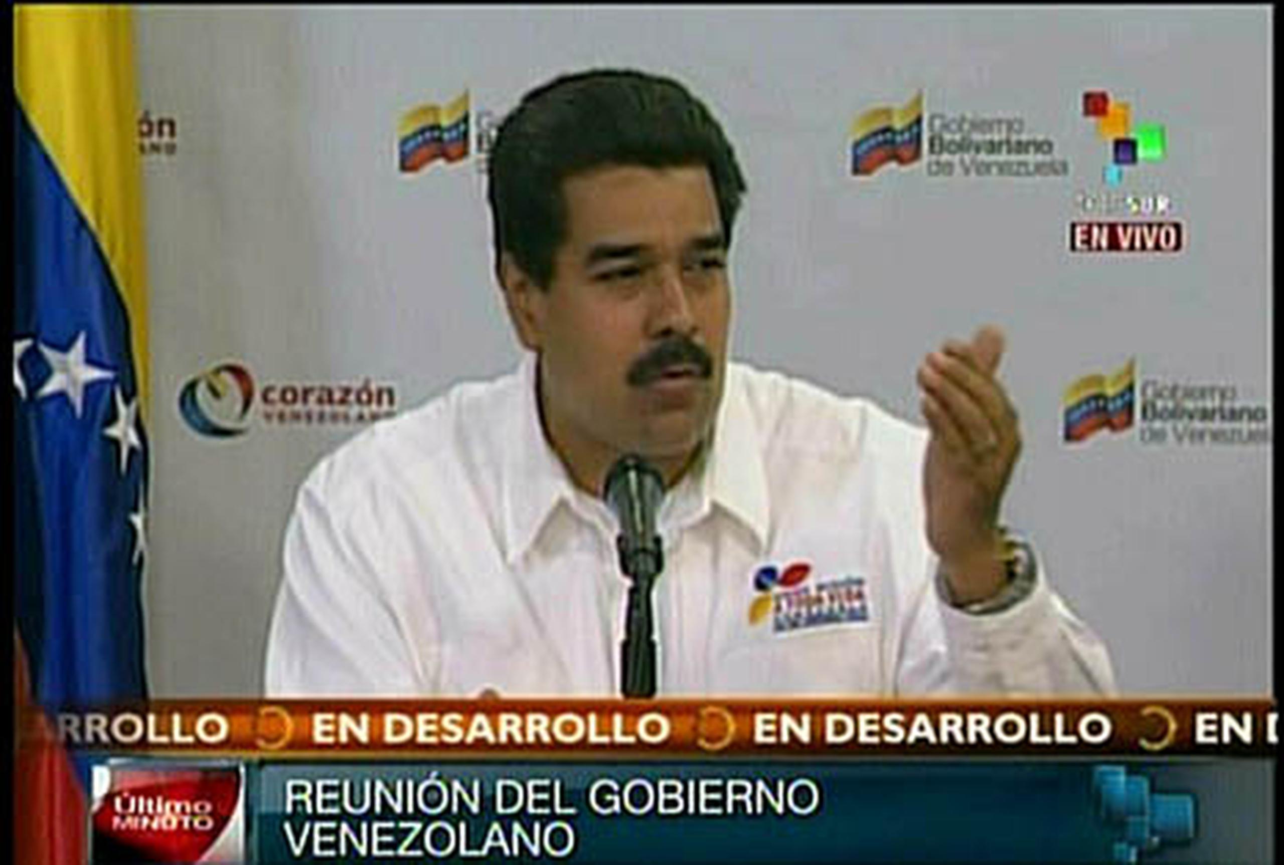 El Gobierno venezolano anunció hoy a través del vicepresidente, Nicolás Maduro, y del ministro de Exteriores, Elías Jaua, la expulsión de David Delmonaco y David Kostal, ambos de la Agregaduría Aérea de la legación estadounidense en Caracas. (AFP)