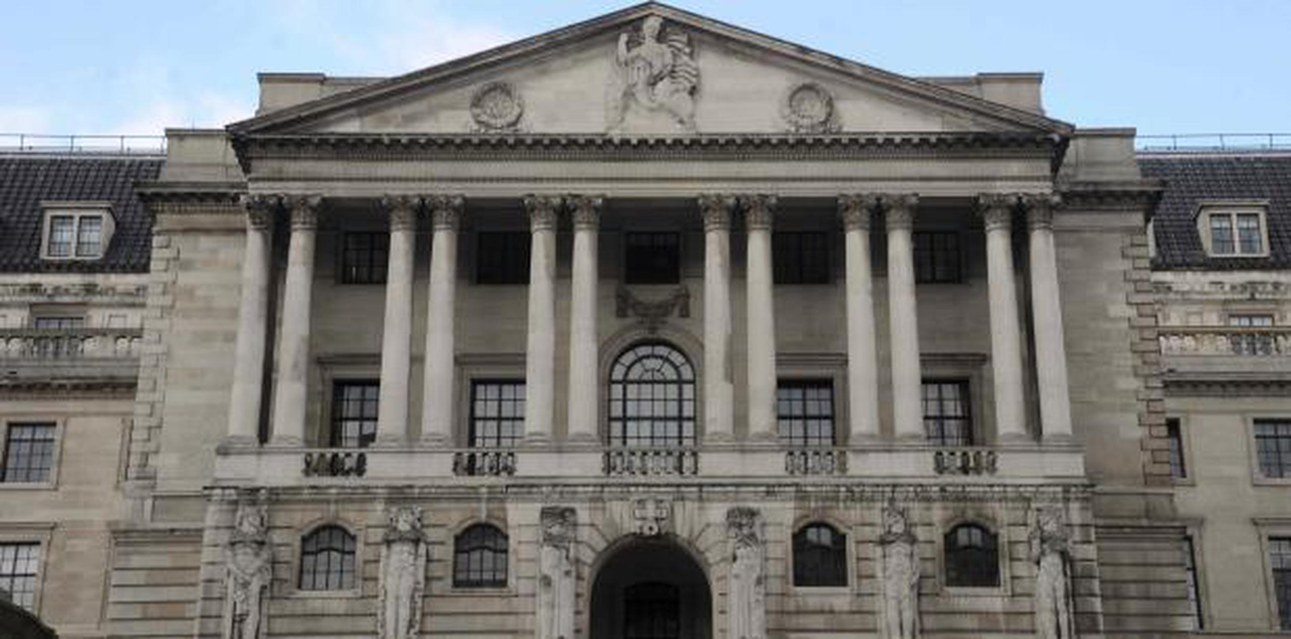 Sede del Banco de Inglaterra en el centro de Londres. (EFE / Andy Rain)
