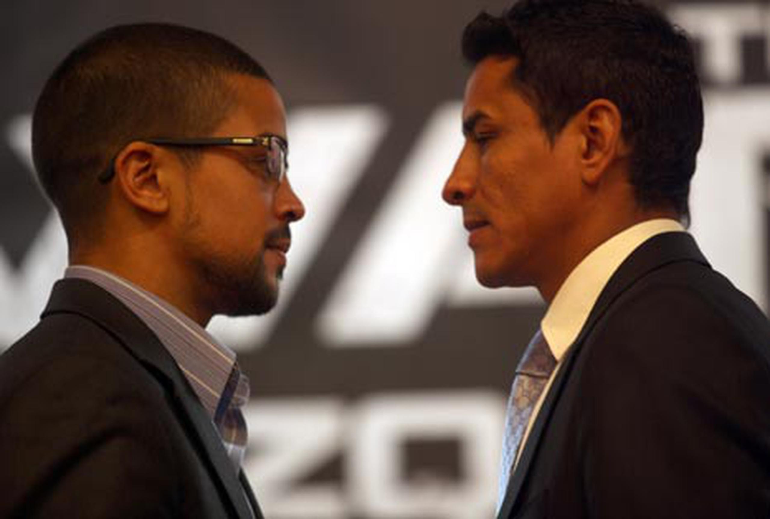 Wilfredo Vázquez Jr. y Rafael Márquez  pelearán el 6 de octubre. (Archivo)