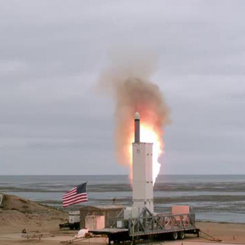 Estados Unidos prueba un misil que estuvo prohibido 30 años