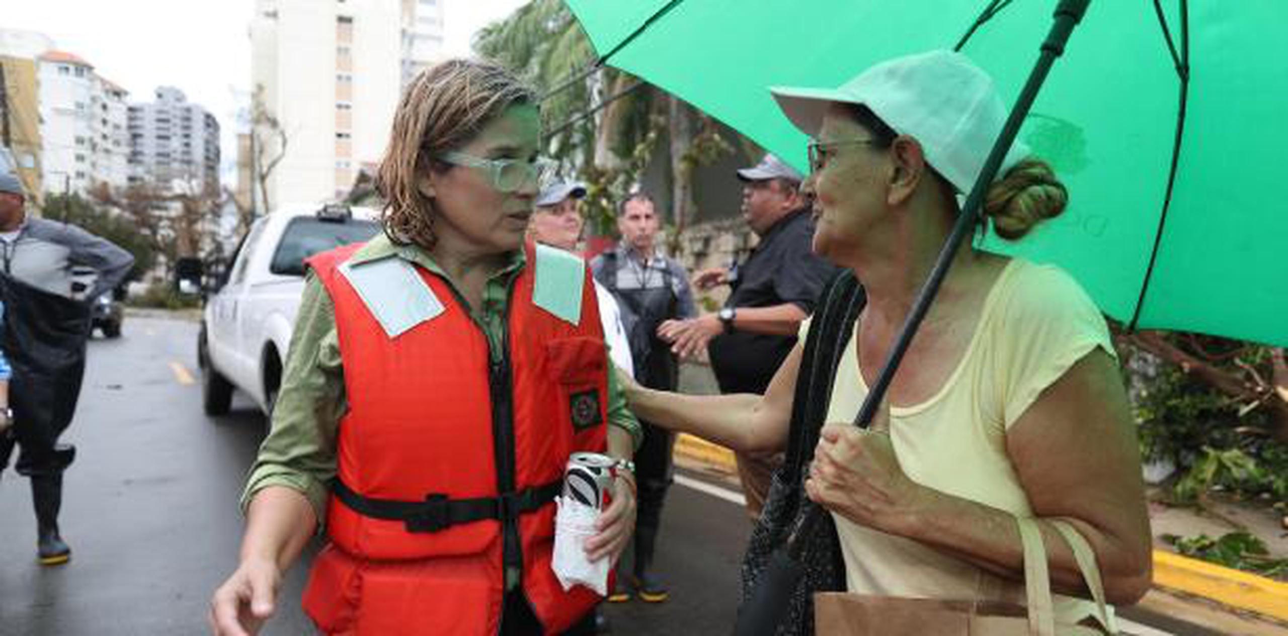 Seis semanas después del azote del huracán María, Cruz advirtió que dos tercios del país sigue sin electricidad y “la mayoría de la gente no tiene agua que puede consumir”. (Archivo)