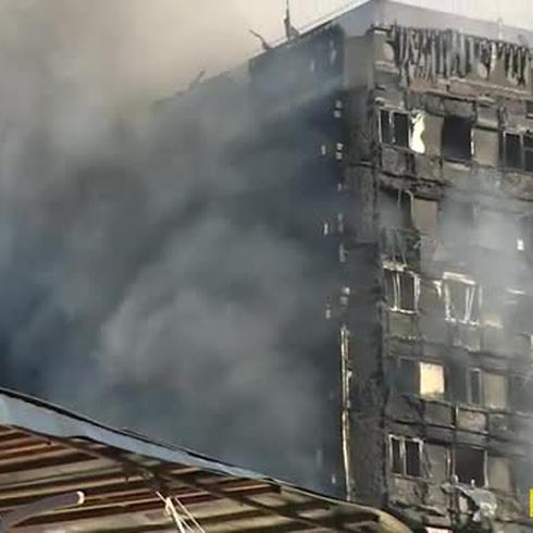 6 personas murieron por incendio en Londres