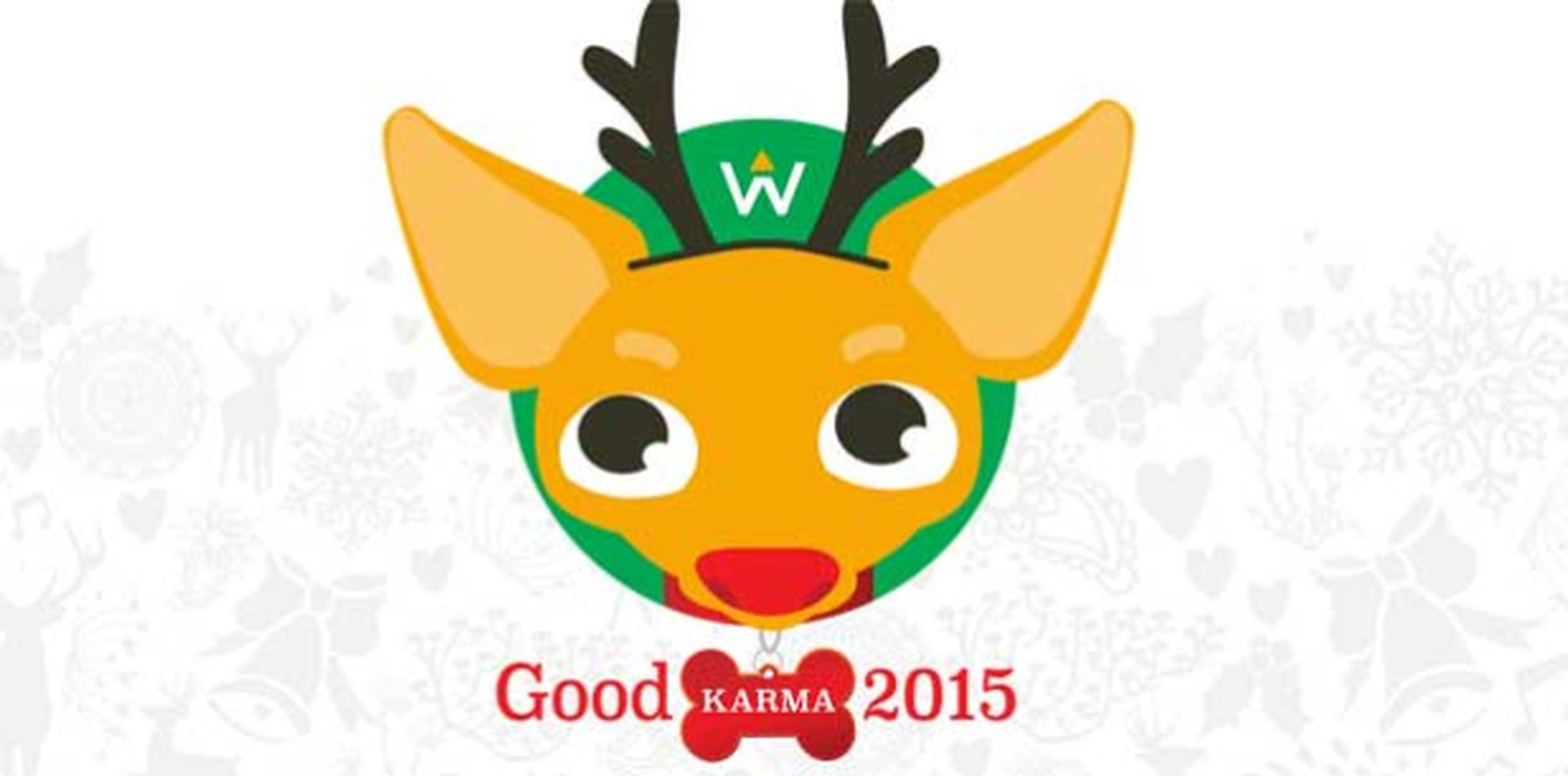 La iniciativa lleva por título “Good Karma 2015”. 
(GoodKarma2015.com)