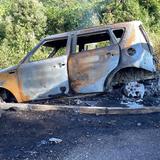 Auto quemado en Aibonito podría ser de gatilleros que cometieron doble asesinato en Guayama