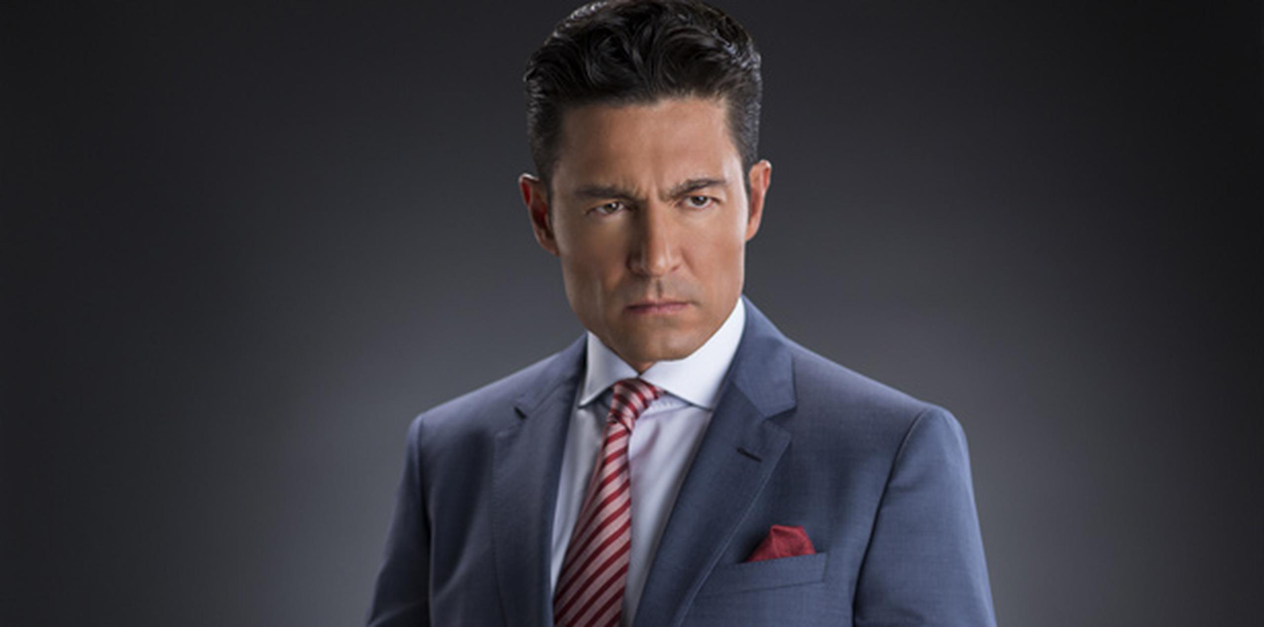Fernando Colunga es uno de los protagonistas de la telenovela "Pasión y Poder". (Suministrada)