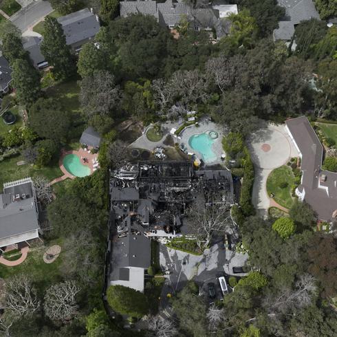 Mira cómo quedó la casa de Cara Delevingne tras monstruoso incendio