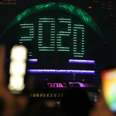 Hong Kong se guilla de "Matrix" al recibir el 2020