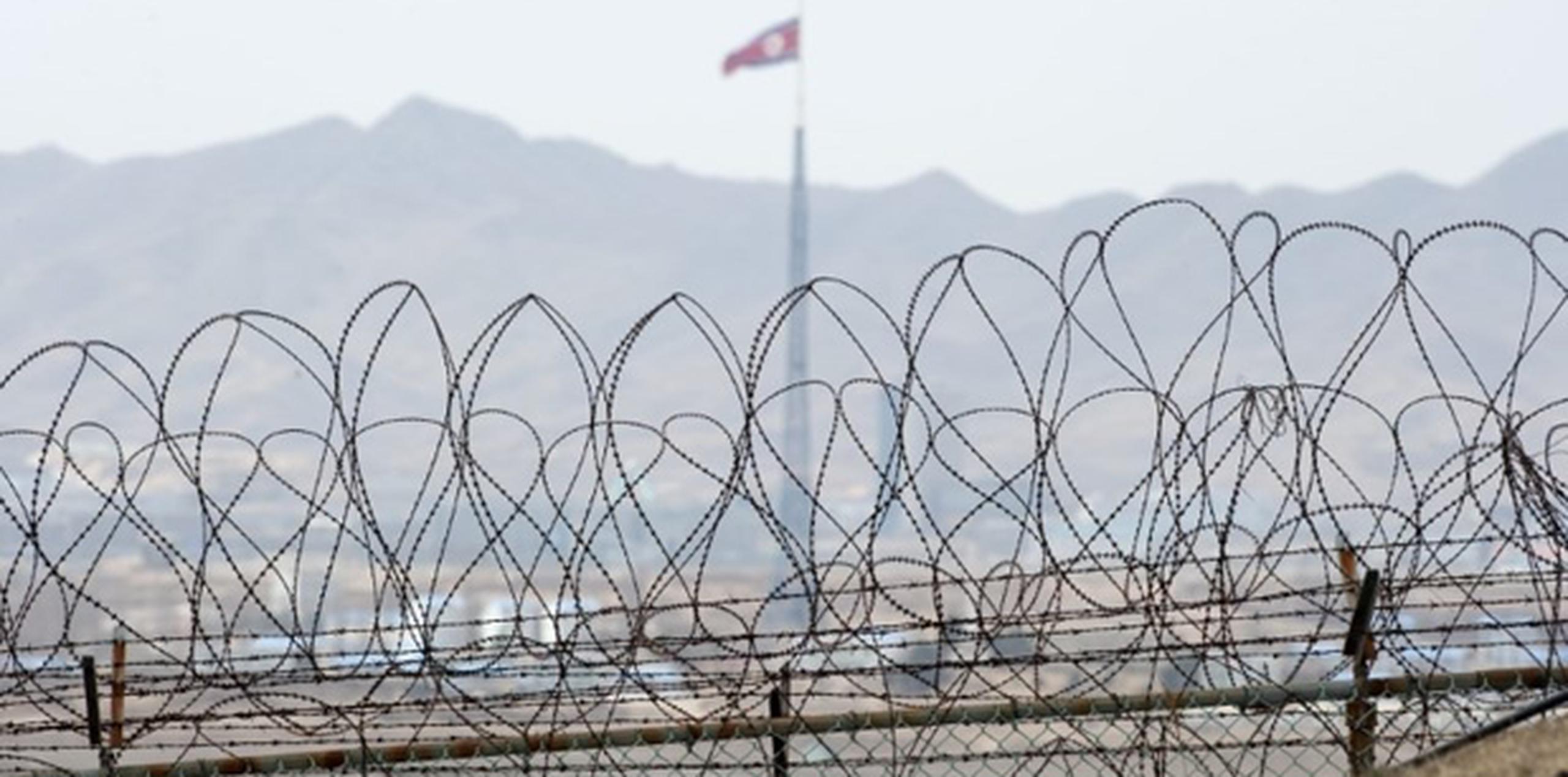 Corea del Sur ha dado una orden de evacuación a los civiles de la zona cercana a la DMZ. (AFP)