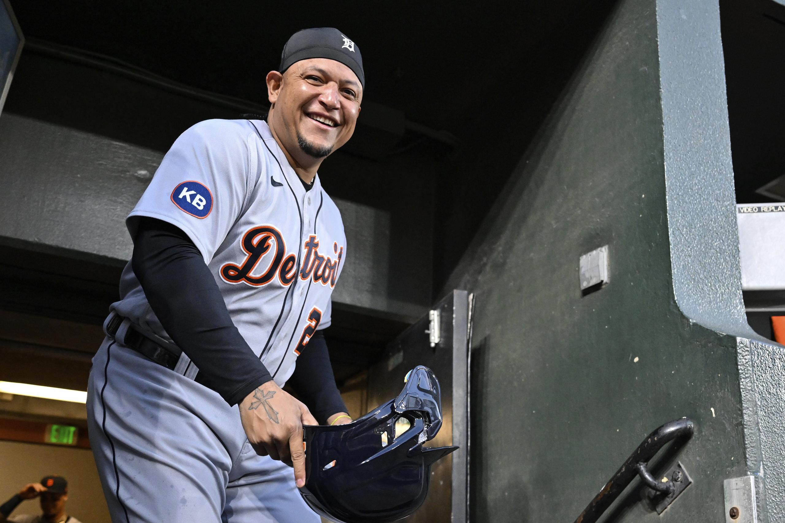 Miguel Cabrera va a su última temporada con los Tigers.