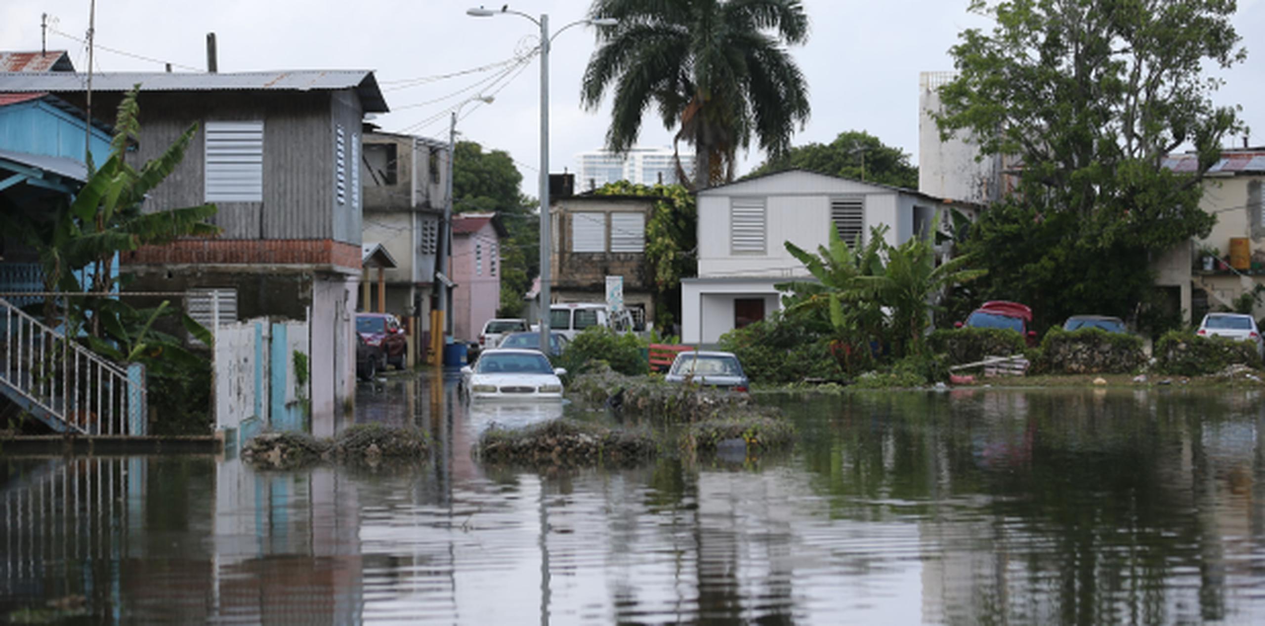 El área de Barrio Obrero, en Santurce, fue una de las más afectadas por las inundaciones. (VANESSA.SERRA@GFRMEDIA.COM)