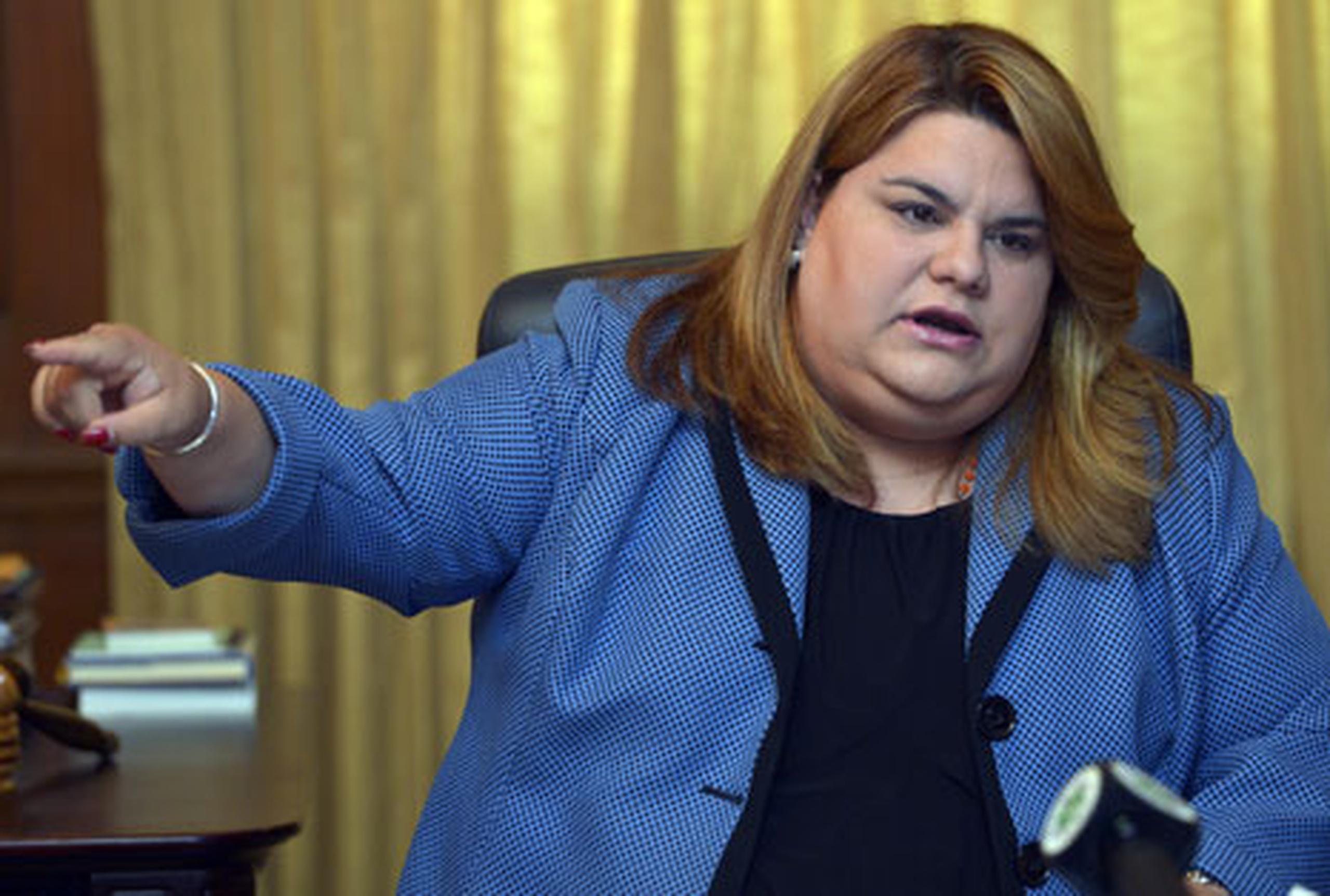 La presidenta saliente de la Cámara de Representantes, Jenniffer González Colón, juramentará mañana por cuarta ocasión como representante. (Archivo)